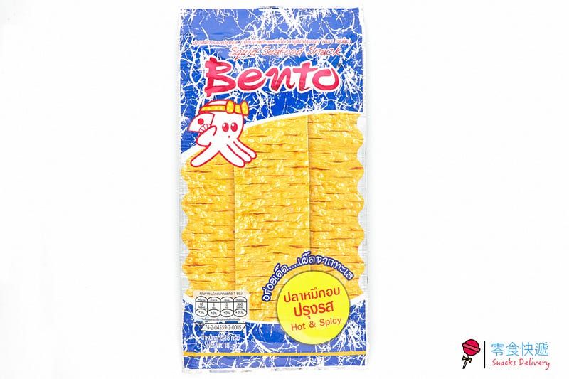 讓嘴跟手都停不下來🦑泰國超人氣Bento魷魚片