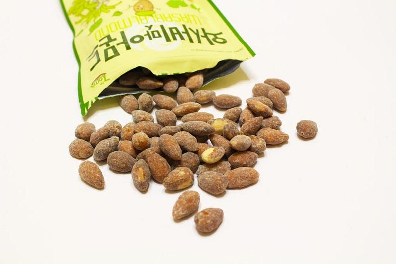 快遞先生開箱🥜下酒的好選擇，TomsGilim 芥末杏仁果！