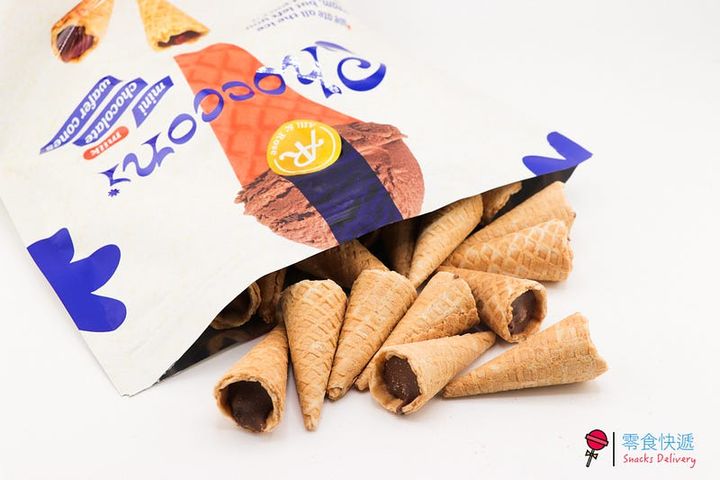 Costco 好市多零食 🍦 A&R 牛奶巧克力迷你甜筒餅乾，藏在底層的美味！