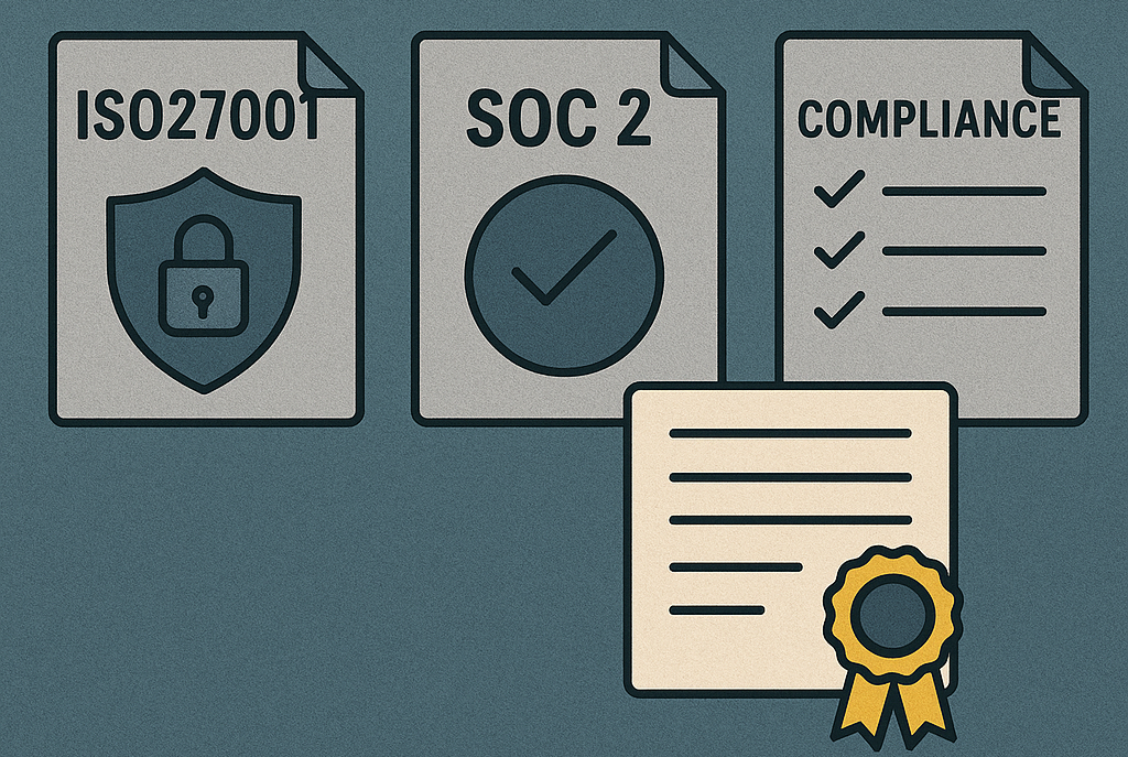 ISO27001, SOC2, and compliance demystified