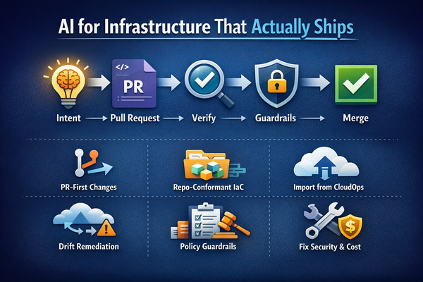 AI for Infrastructure that Does Not Break Production
