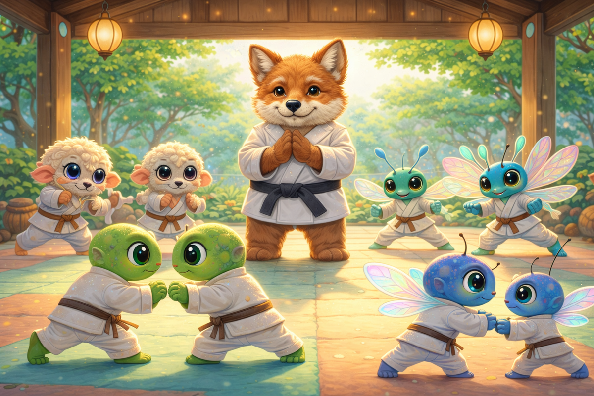 Martial Arts for the Little Zanabians