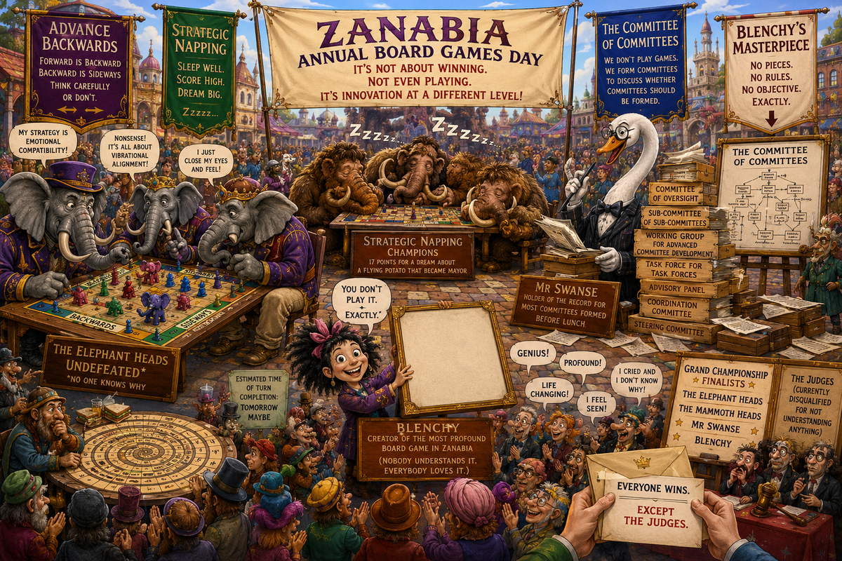 Board Games at ZANABIA