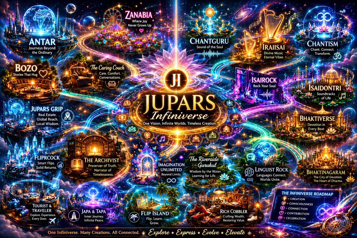 Five Windows into the JUPARS Infiniverse