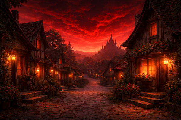 Red Sky in ZANABIA