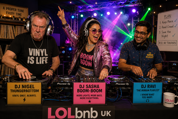 WAR OF THE DJs AT LOLbnb