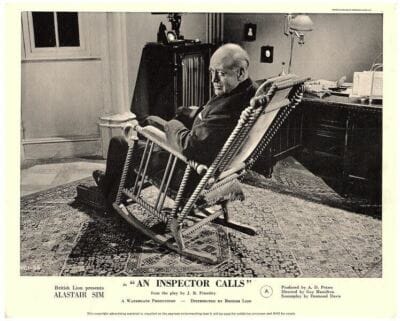 Alastair Sim in An Inspector Calls
