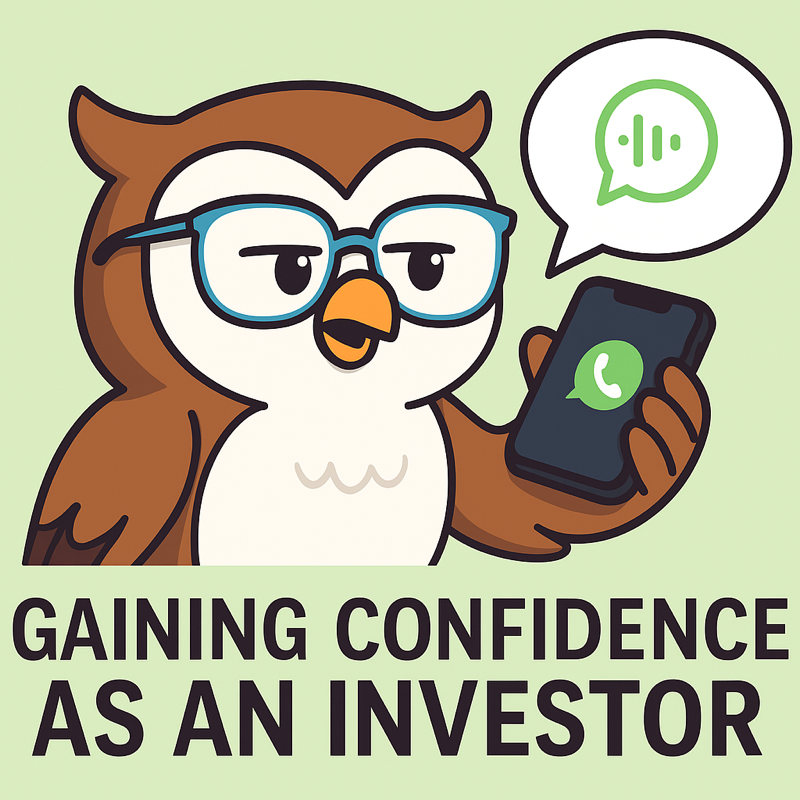 Gaining confidence as an investor