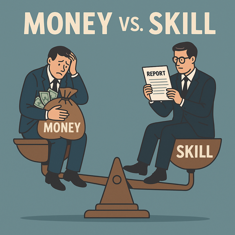Money Vs Skill