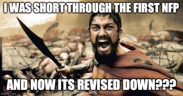 A hot NFP means a hot USD
