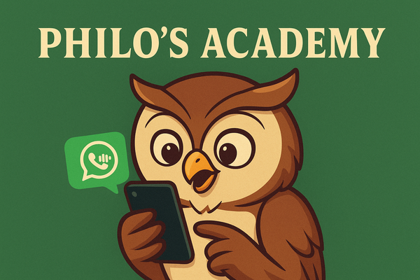A friend asked me about Philo's Academy
