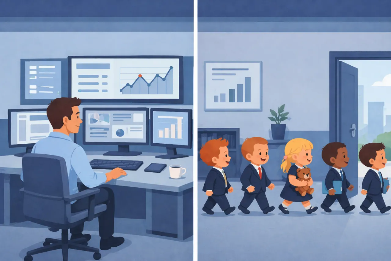 Silent Degradation: What a Deployed Clinical AI Looks Like at Month Eighteen