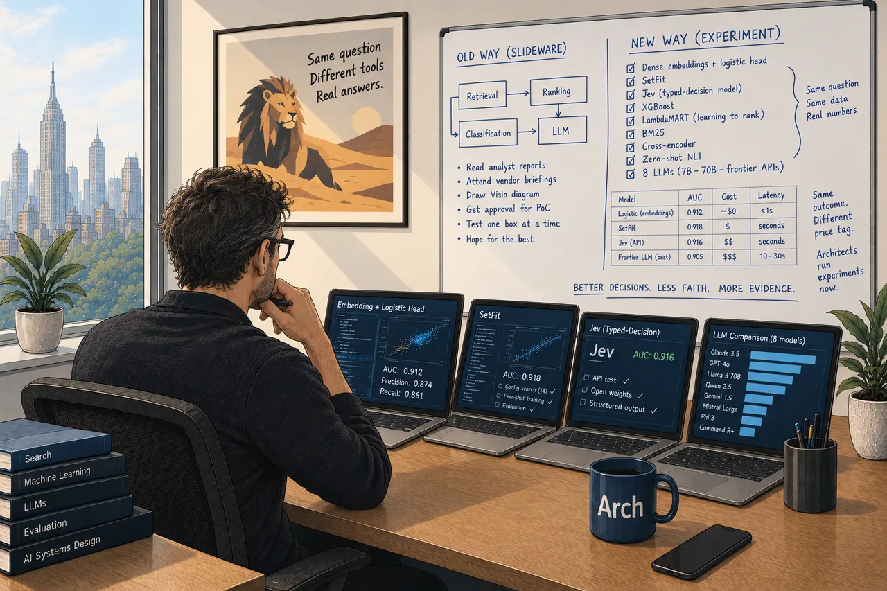 The New Architect Role: From Visio Charts to Landscape Experiments