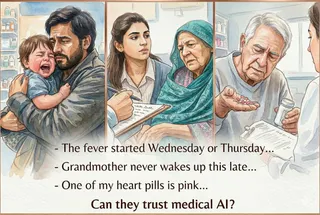 Nobody Taught Medical Students to Wait for Clean Data