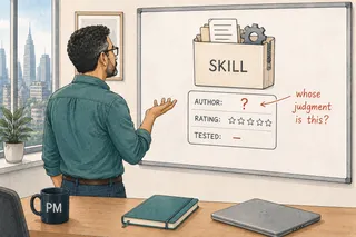 A Skill Is a Template, Not a Macro
