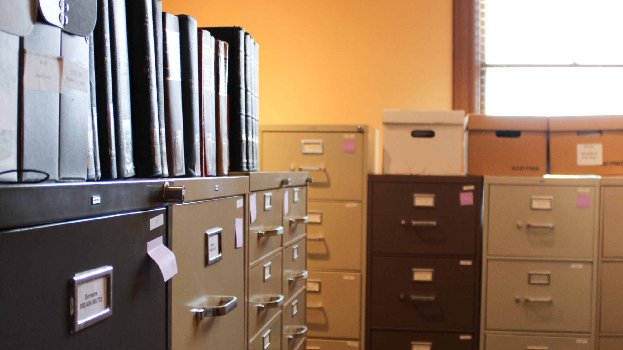 Donating old photos to a historical society's archives