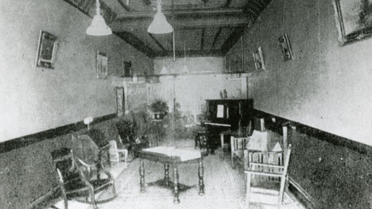 Historic interior of the Washington House, one of Wisconsin's historic buildings with The Tower Heritage Center