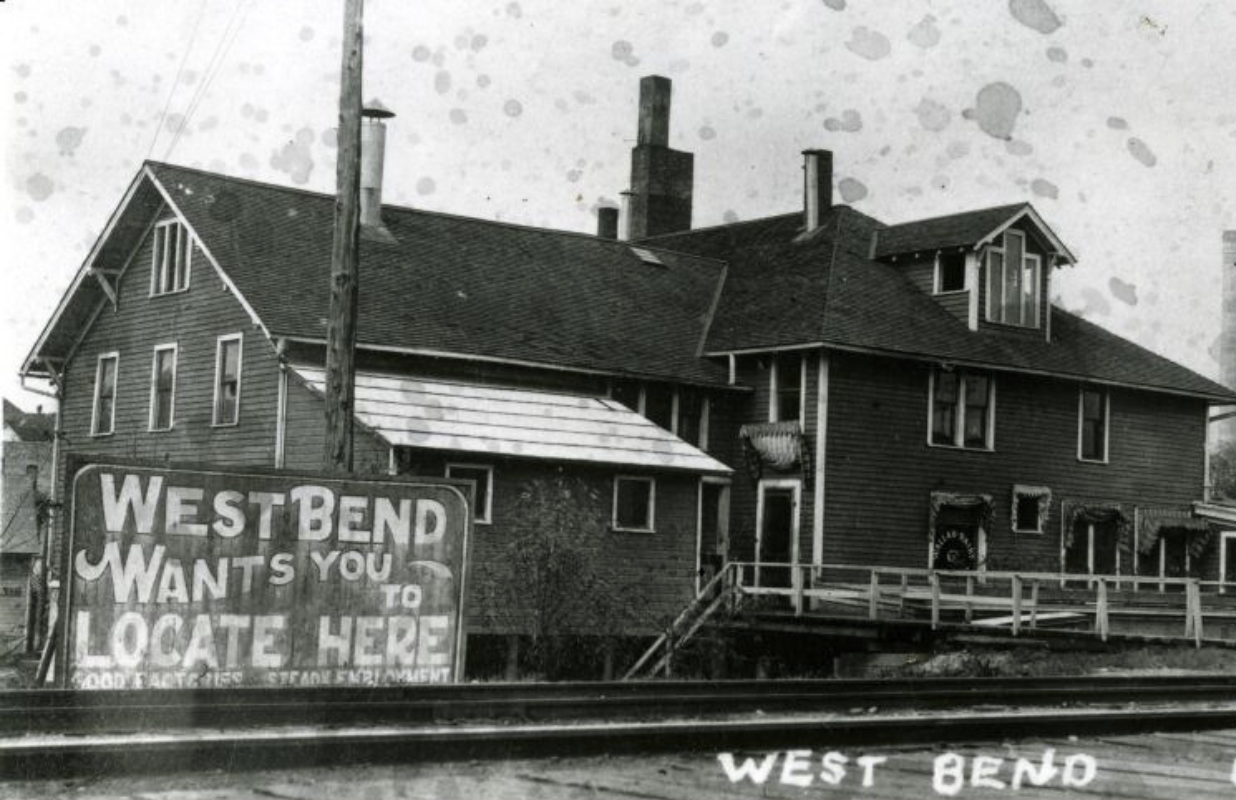 Wisconsin's biggest historic cheese factory, the Wallau Dairy Company