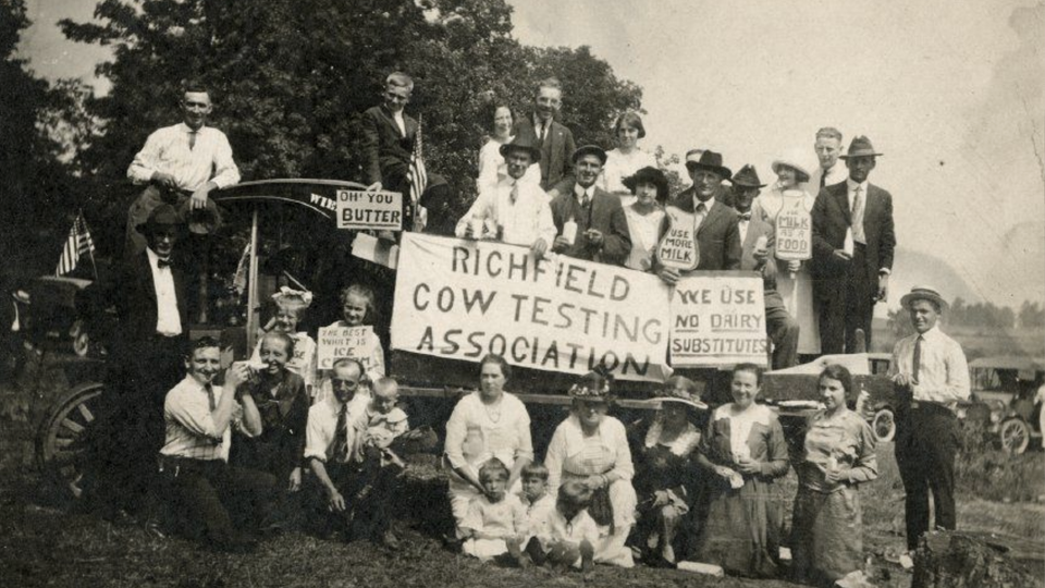 Richfield Cow Testing Association in Washington County, Wisconsin