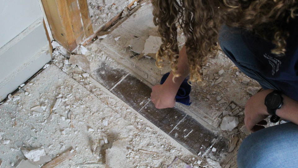 Volunteers Uncover History Behind Modern Updates in Historic House