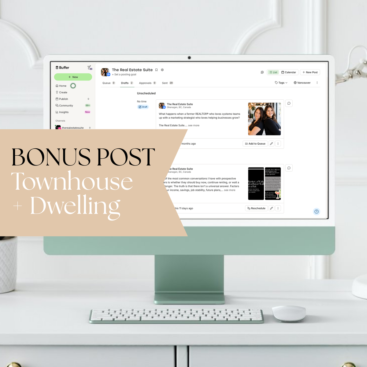How to Use Buffer: A Simple Social Media System for Realtors