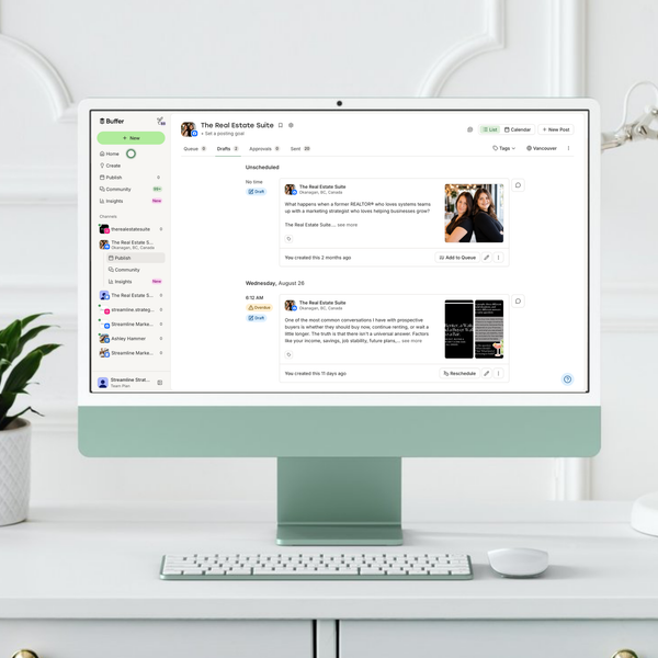 How to Use Buffer: A Simple Social Media System for Realtors