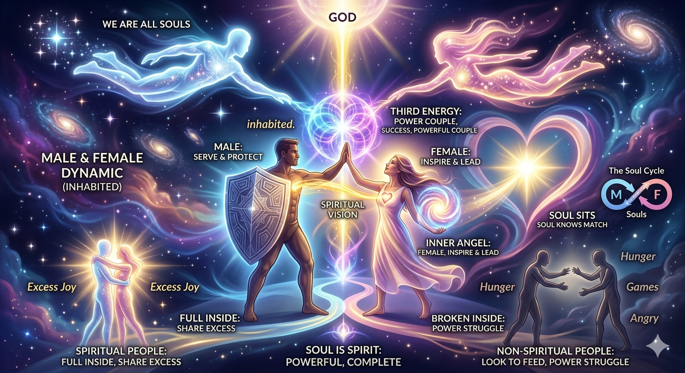 Spiritual Truths of Male & Female Gender Dynamics