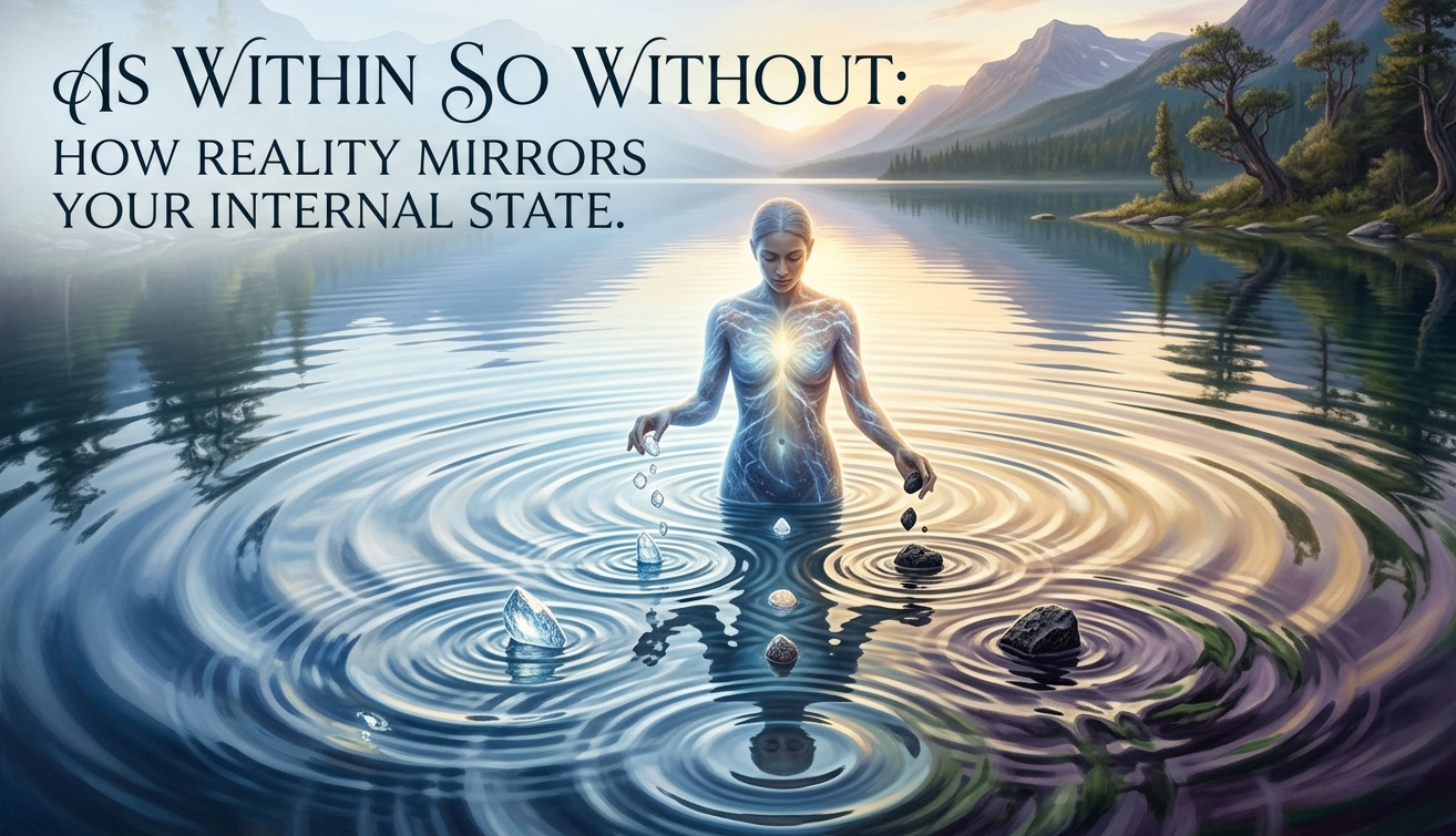 As Within So Without: How Reality Mirrors Your Internal State