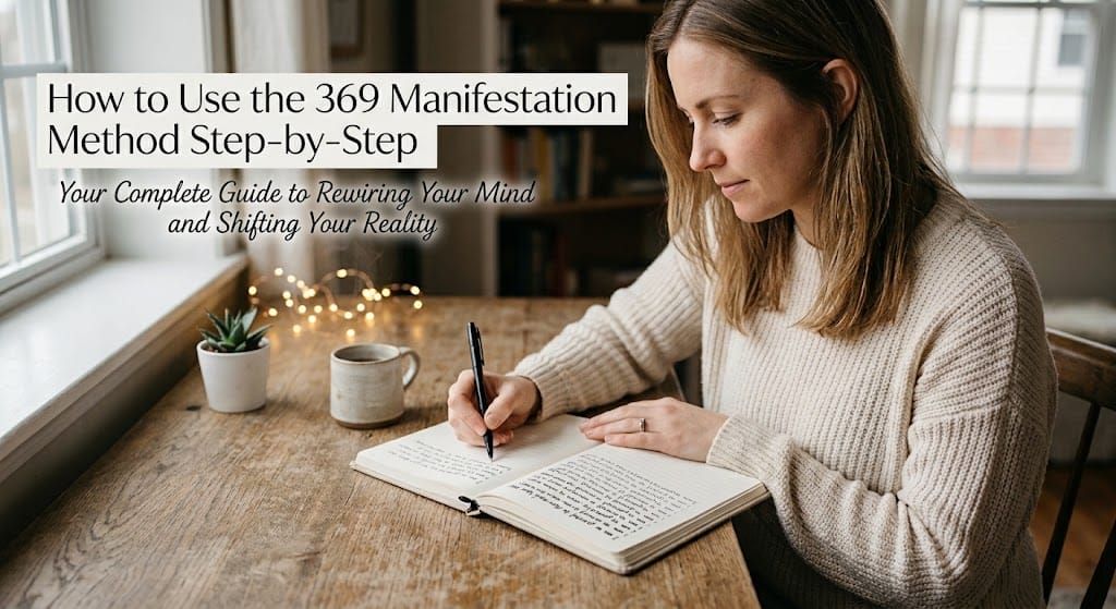 How To Use The 369 Method To Manifest Your Dream Life