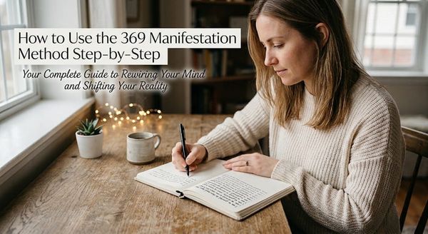 How To Use The 369 Method To Manifest Your Dream Life