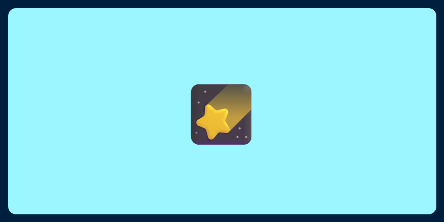 A picture of an emoji of stars