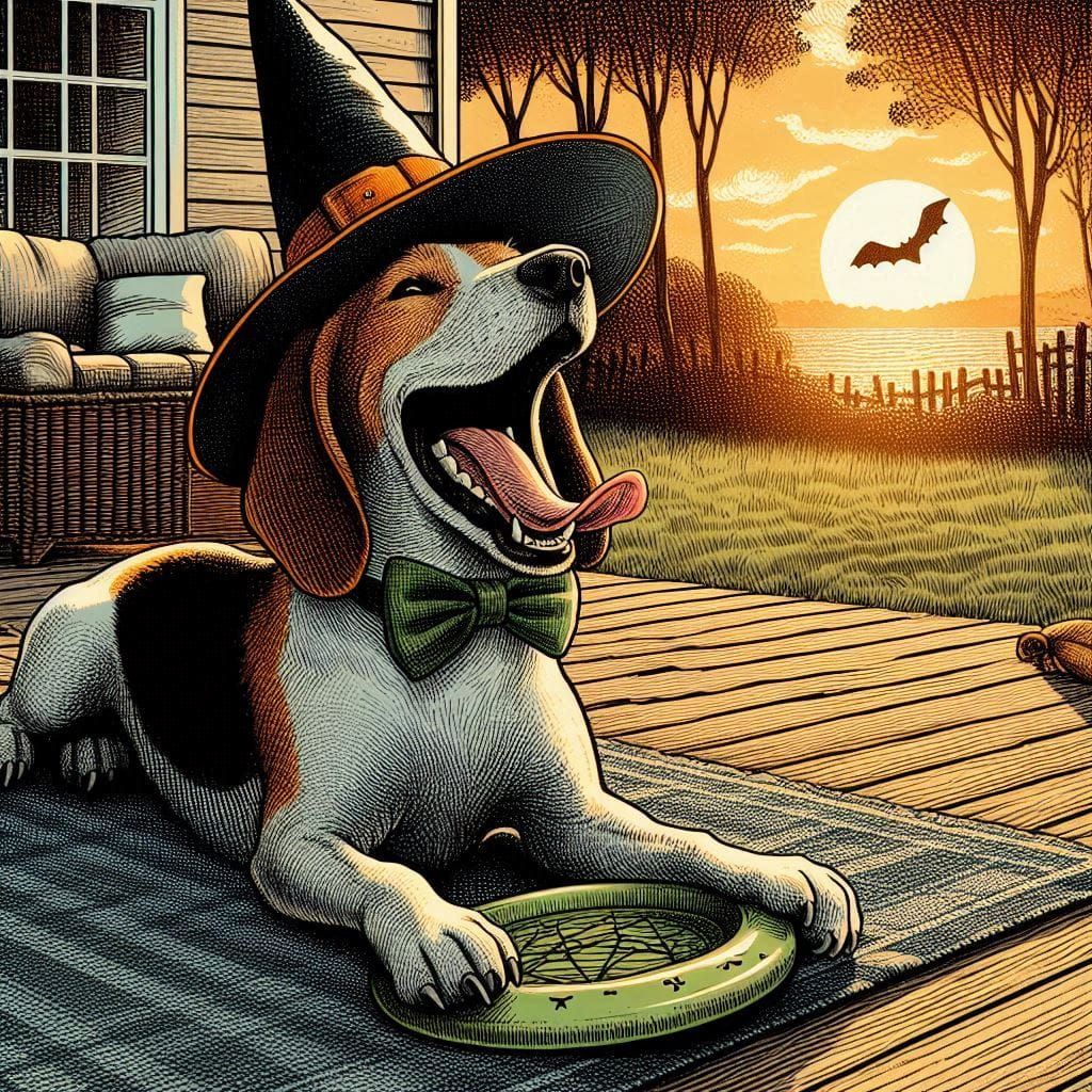 Stubborn Frisbee Friend Squirrel