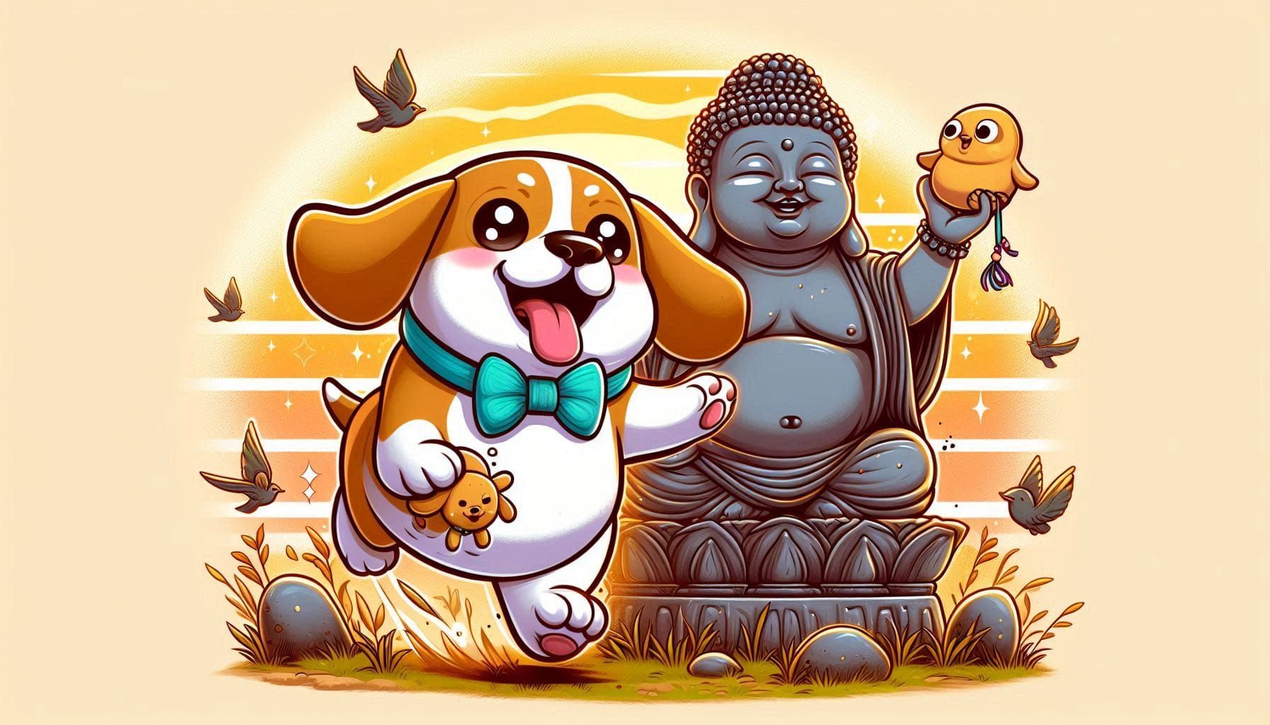 Fat Buddha Goose Chase