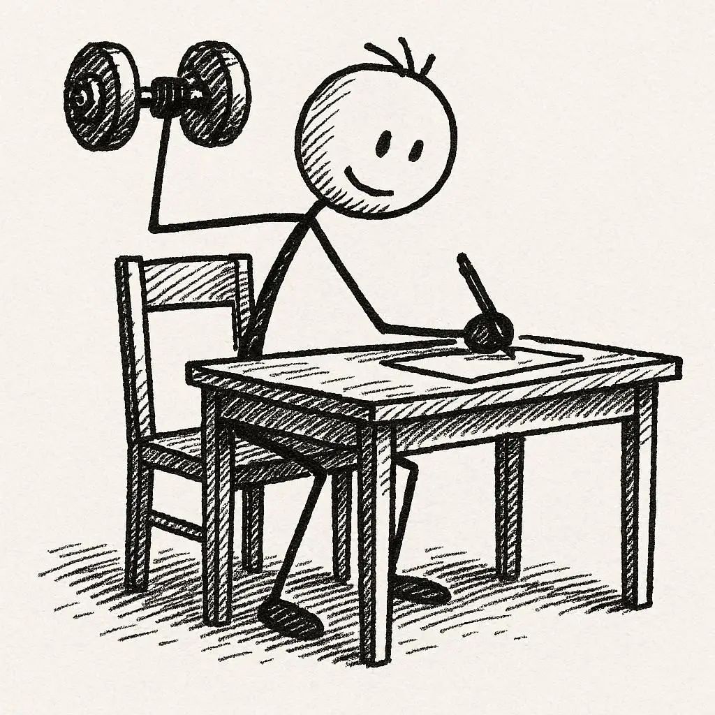 Making Art is a Physical Exercise