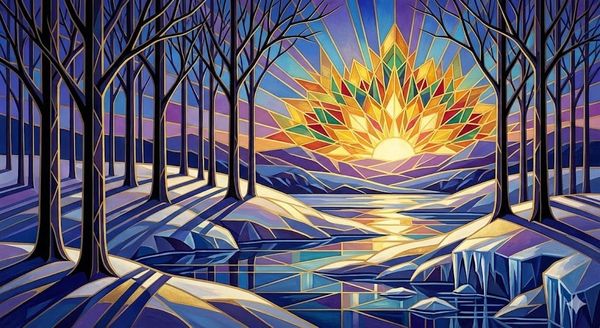 The Reflection of Trees