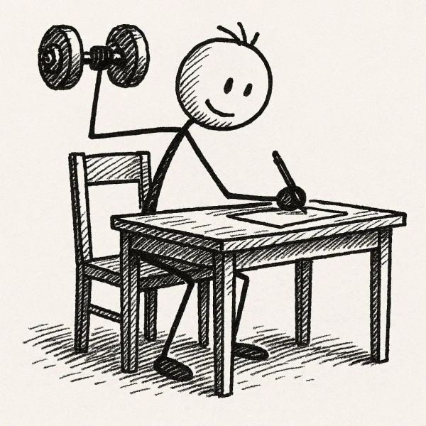 Making Art is a Physical Exercise