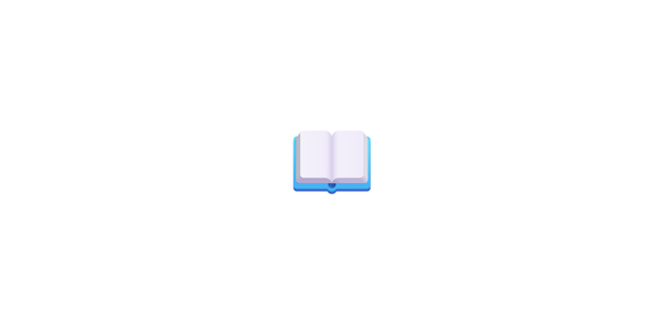 Emoji of a book