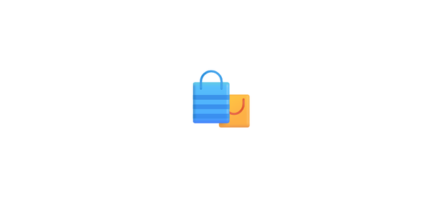 Picture of an emoji of shopping bags