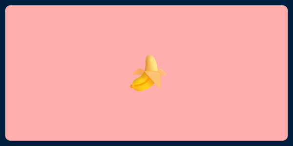 A picture of an emoji of a banana 