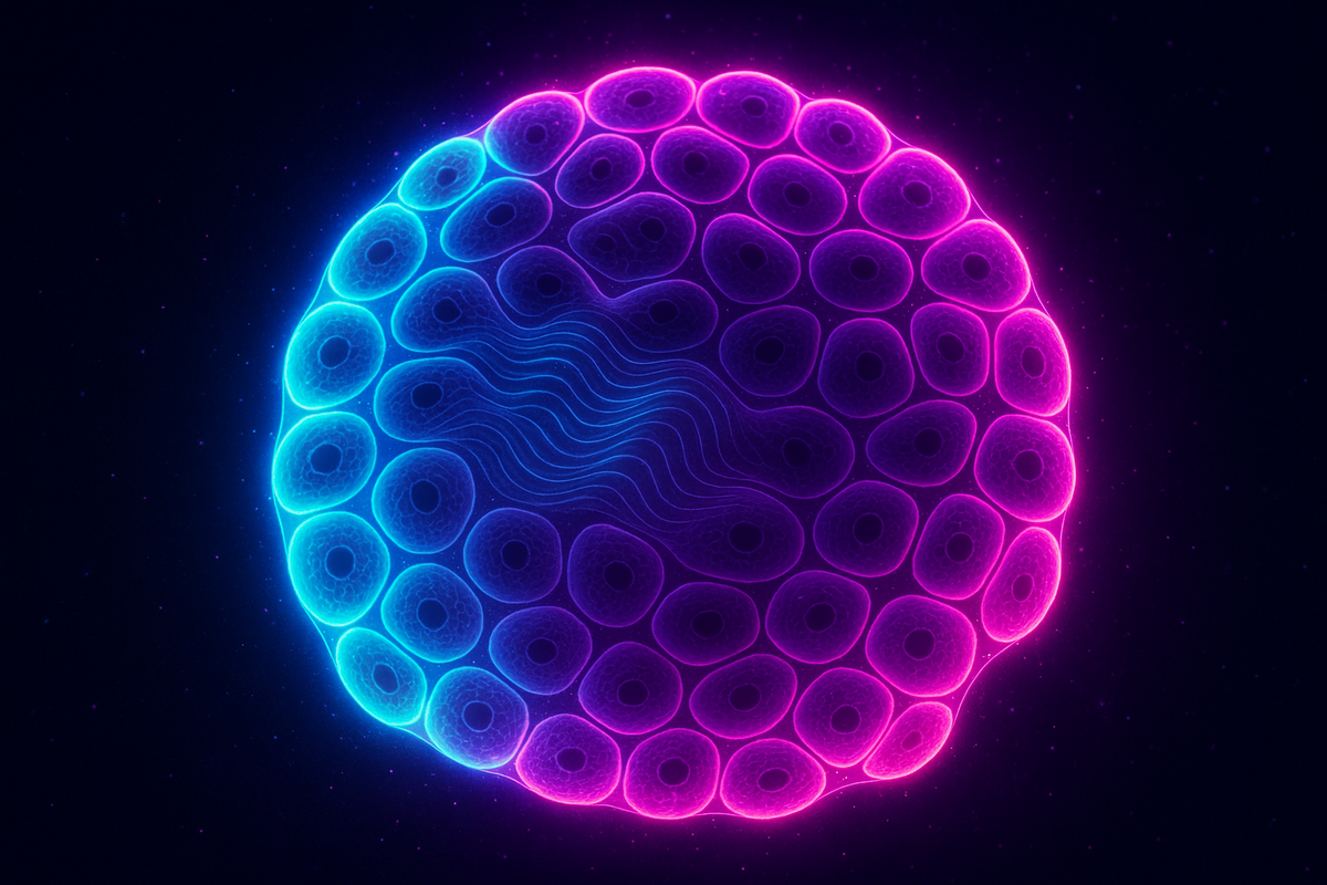 Morphogenetic Fields as Markov Blankets: The Statistical Boundaries of Development