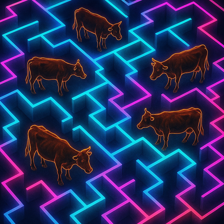 Portrait or illustration representing Temple Grandin and structural pattern recognition in autistic cognition