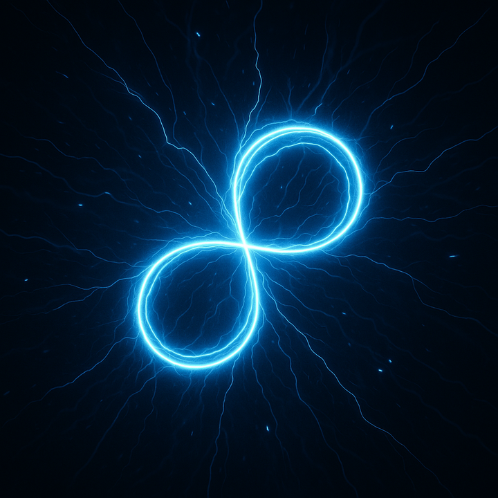 Abstract visualization of nested systems and topological structures illustrating coherence patterns across biological, psychological, and civilizational scales