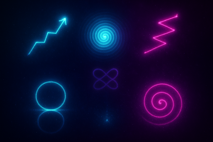 Archetypal forms as high-dimensional attractors in narrative space