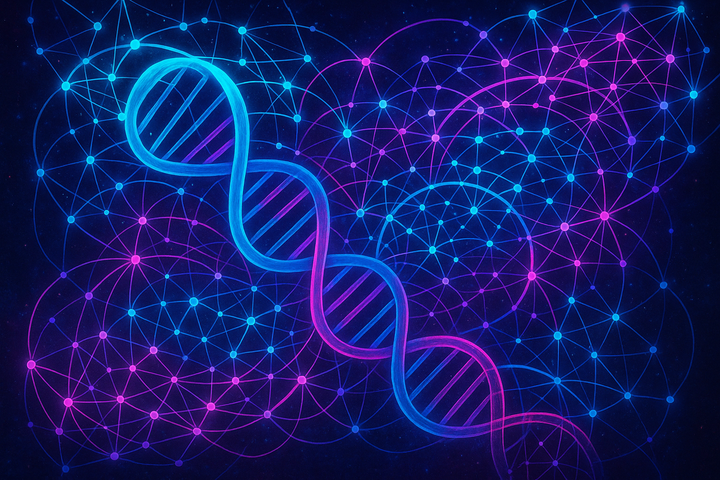 Dual inheritance helix with genetic and cultural transmission intertwined across generations