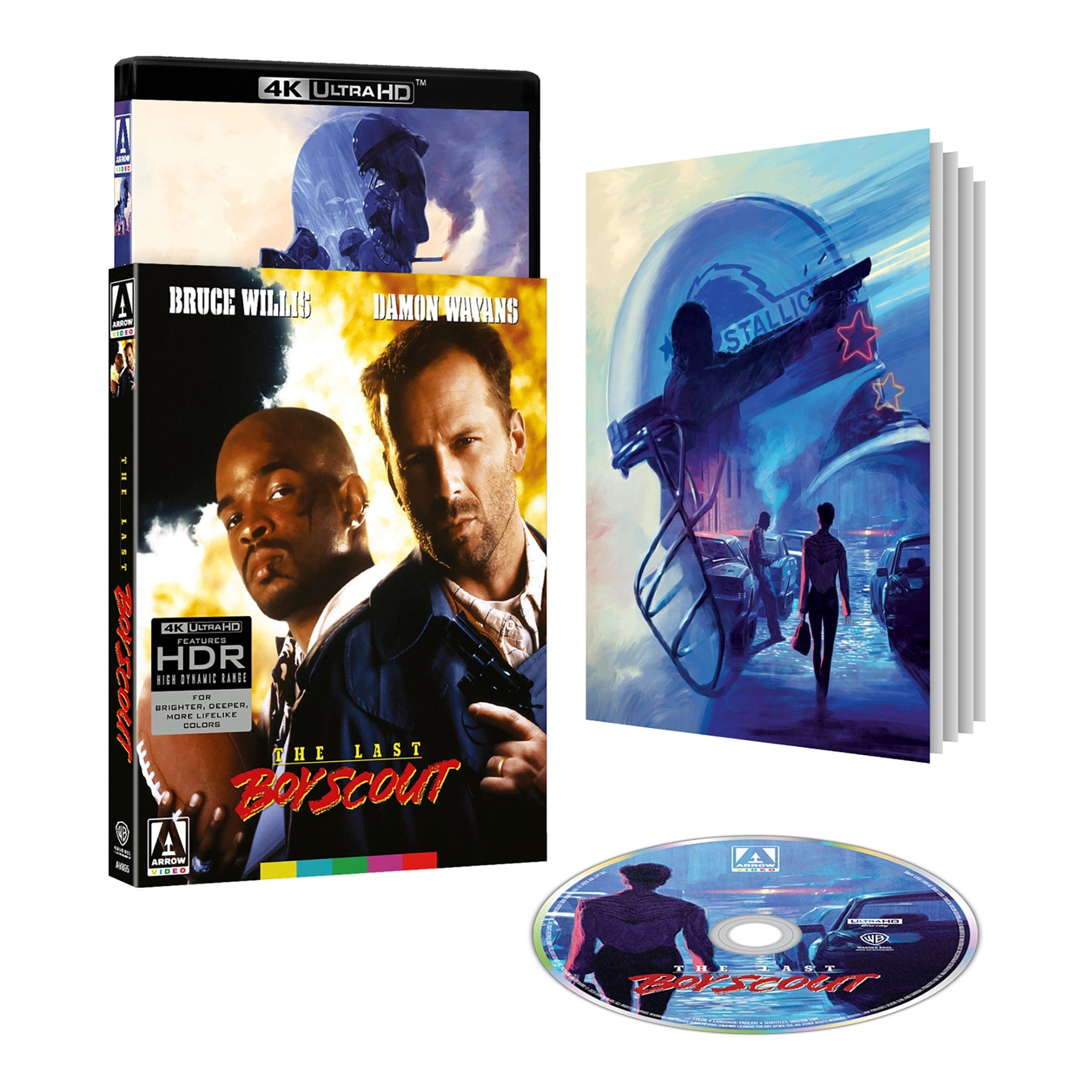 The Last Boy Scout — Arrow Video 4K UHD Limited Edition disc art
