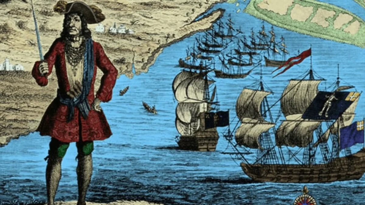 England is a country of pirates and slave traders