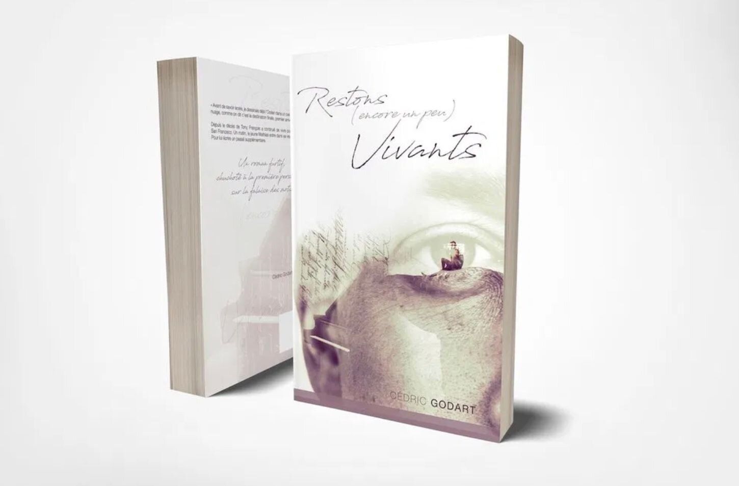 couverture du livre restons encore un peu vivants de cédric godart