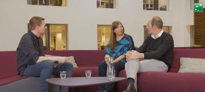 Cédric Godart et ses invités dans un podcast vidéo pour BNP Paribas Fortis