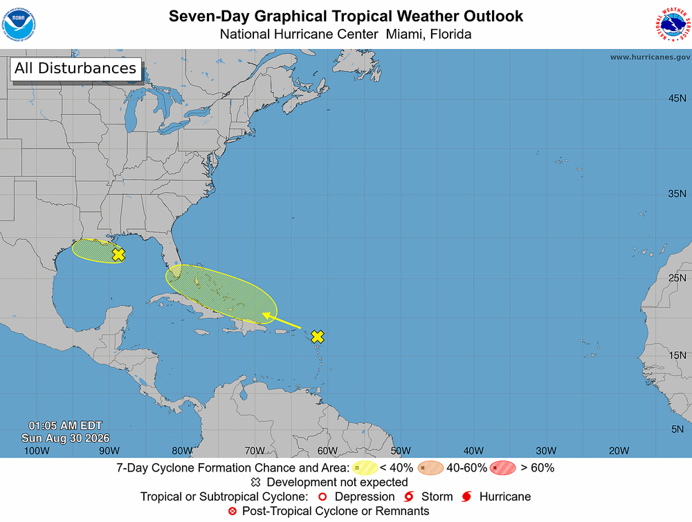Tampa Bay eyes Gulf disturbance as Dolly fades