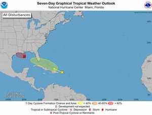 Tampa Bay could see rain from Dolly's remnants by midweek